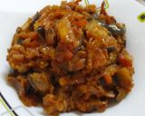 A picture of step 7 of Dry Shrimps and eggplant.