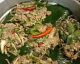รูปขั้นตอนการทำที่ 5 ของ หมกหมูสับและหัวปลี