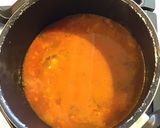 Une image de l'étape 3 de Potage de légumes d'hiver (tomates courgettes aubergines) au fromage.