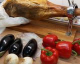 A picture of step 1 of Escalivada, Roasted Vegetable Salad.