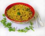 A picture of step 6 of Veg biryani.