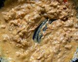 A picture of step 7 of Stuffed Karele or Bitter Gourd with Chicken Qeema in Kashimiri style.