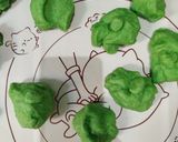 Foto langkah ke 3 dari resep Donat Kentang Pandan Tanpa Ulen.