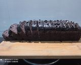 A picture of step 8 of Chocolate cake in bread tin.