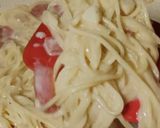 Foto langkah ke 5 dari resep Creamy Garlic Beef Pasta.