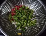 A picture of step 2 of Pear Salsa.