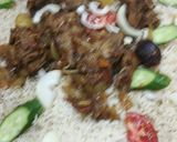 صورة لخطوة 4 من وصفة لحم متبل مع خضار