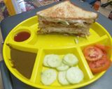 क्रिस्पी वेजिटेबल सैंडविच (crispy vegetable sandwich recipe in Hindi) रेसिपी चरण 5 फोटो