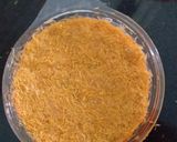 A picture of step 5 of Kunafa(arabicsweet)😋😋.
