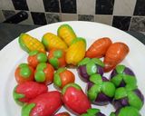 Foto langkah ke 6 dari resep Kue ku / kue tok buah.