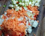 Foto del paso 2 de la receta: Pasta con crema,Pollo y Verduras