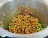 A picture of step 10 of SPICY SOYA GRANULES with MATAR...