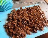 Une image de l'étape 1 de Muffins chocolat, coeur chocolat blanc.