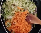 Une image de l'étape 3 de Riz aux Légumes Sautés.