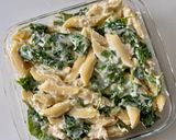Foto langkah ke 5 dari resep Penne Panggang Bayam Keju.