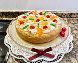 Foto del paso 13 de la receta: Pastel de Navidad relleno con crema “sin gluten”