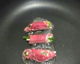 牛肉杏鮑菇捲的食譜步驟3照片