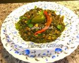 Spinach chana dal curry  (Daal Palak) ( spinach & split chickpea curry: recipe step 4 photo