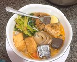 Hình bước làm 5 của món Canh bún !!!