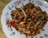 Foto langkah ke 7 dari resep 🟨Tumis Jamur Tiram ▶️ Sautéed Oyster Mushrooms🟥.