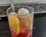 Hình bước làm 1 của món Trà cam đác vải