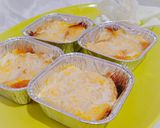 Foto langkah ke 6 dari resep Bread pudding (metode kukus) MPASI 9m+.