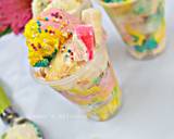 Coffee rainbow ice cream recipe step 4 photo
