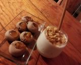 Foto del paso 6 de la receta: Malteada de dulce de leche con ron y pasticetas de chocolate