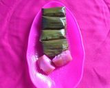 Foto langkah ke 3 dari resep Nagasari pink.