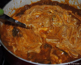 A picture of step 12 of Beef stroganoff.