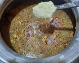 A picture of step 2 of Beef yakhni pulao biryani.