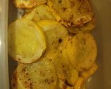 A picture of step 2 of Air-Fried Yellow Squash.
