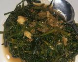 Foto langkah ke 5 dari resep Kangkung Tumis Belacan/ Terasi.