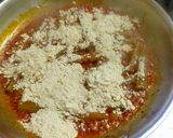 A picture of step 2 of Drumstick Subzi.