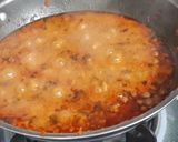 A picture of step 3 of Chana Masala.