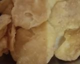 A picture of step 1 of Dahi bhalla chat.
