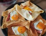 Une image de l'étape 5 de Crêpe œuf/jambon/fromage au Cook Expert.