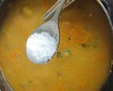 A picture of step 8 of Drumstick vegetable soup.