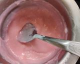 A picture of step 4 of Rose Pudding.