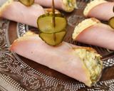 Foto del paso 4 de la receta: 🍢🍸Canapé de lomito ahumado relleno de pepinillo, huevo y mostaza 🍢🍸