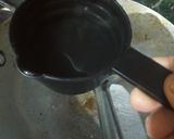 A picture of step 3 of Leftover Radish manchurian soup.