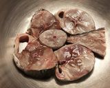 Foto del paso 13 de la receta Albacora en adobo picante, con patatas aliñadas