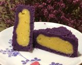 Hình bước làm 7 của món Bánh khoai lang tím nhân đậu xanh
