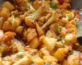 आलू गोभी फ्राई(Aloo Gobhi fry recipe in hindi) रेसिपी चरण 5 फोटो