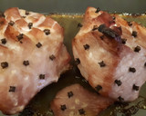 Foto del paso 9 de la receta: Jamón glaseado con miel al horno y verduras asadas