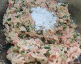 A picture of step 4 of Veg Manchurian with Gravy.