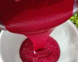 A picture of step 3 of Red Velvet Modak Cake on Ganesh Chaturthi.