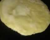 A picture of step 5 of Chicken shawarma roll with homemade peta bread.