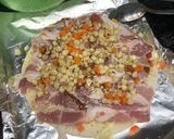 Hình bước làm 3 của món Pizza Hải Hói