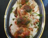 A picture of step 5 of Bread dahi vada.